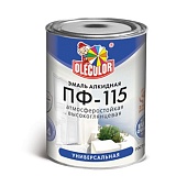 ЭМАЛЬ ПФ-115 АЛКИДНАЯ OLECOLOR СИНЯЯ БАНКА 2,7КГ