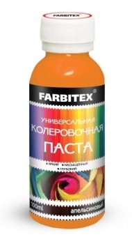 ПАСТА КОЛЕРОВОЧНАЯ 100мл. КОРАЛЛ FARBITEX