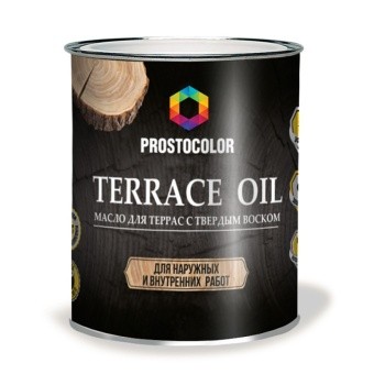 МАСЛО ДЛЯ ТЕРРАС КАШТАН 0,75л // PROSTOCOLOR